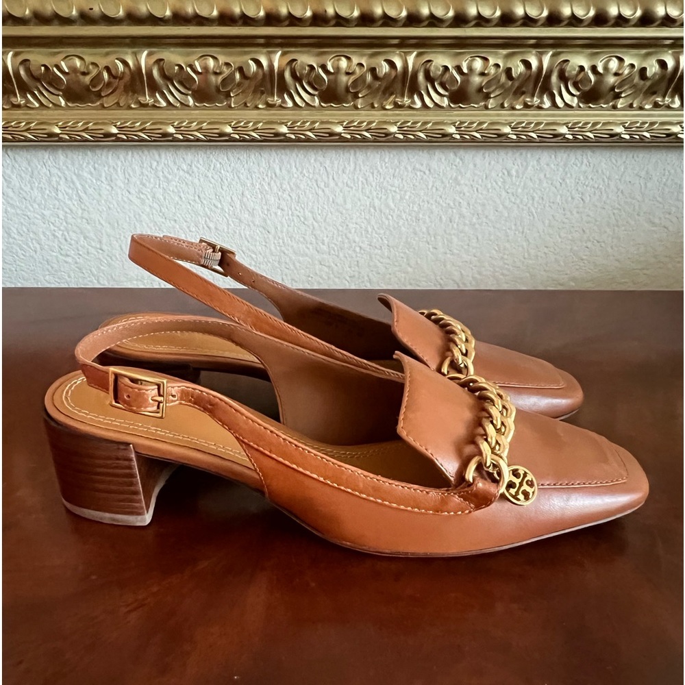 Tory Burch Mini Benton Slingback in Ambra NWB